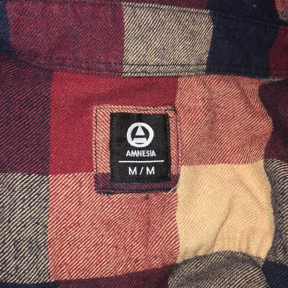 Vintage flannel, AMNESIA